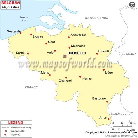 list of cities and towns in belgium|Belgium : Major Cities and Municipalities .